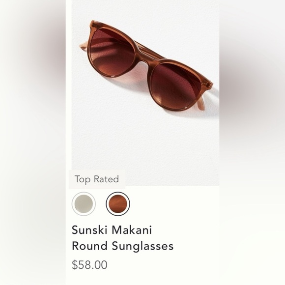 Anthropologie Sunski Makani round sunglasses main image 15